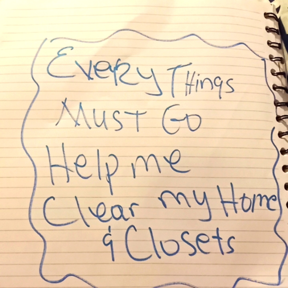 HELP ME CLEAR OUT MY CLOSET AND ROOM AND HOME. EVERYTHING MUST GO. .🥰🙏🤩